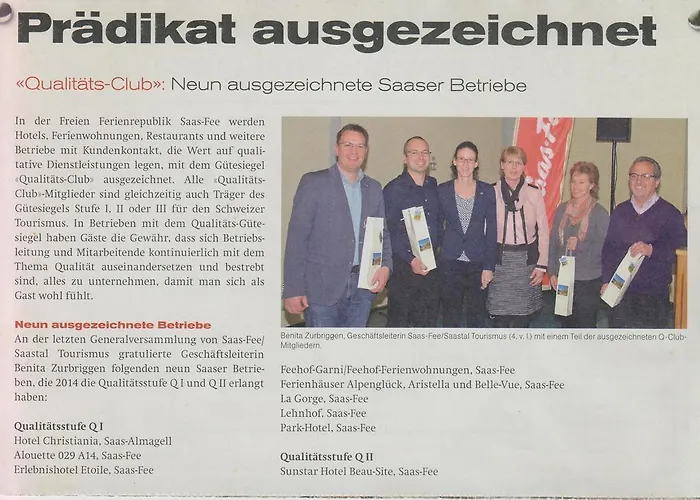 Haus Aristella Lejlighed Saas Fee